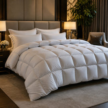 Load image into Gallery viewer, Supa King 95% Polish Goose Down Quilt - Marriage Saver -Baffle Boxed