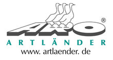 Load image into Gallery viewer, ARO Artländer brand logo featuring three goose silhouettes and the company website URL